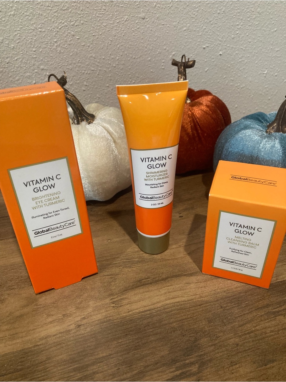 Global Beauty Care Viral Vitamin C Glow 3-Pc Skincare Set NEW Sealed